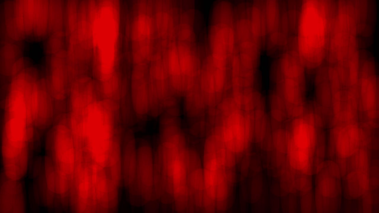 animatie van grote afgeronde vierkante bokeh met rode tint