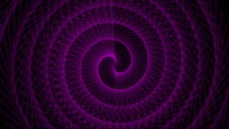 patrón de forma de punto de color rosa animación gráficos de movimiento