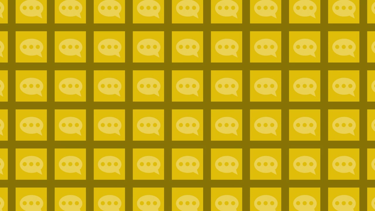 Gold Panel Message Display