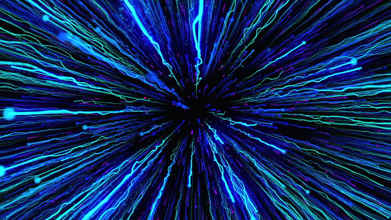 líneas brillantes abstractas explosión