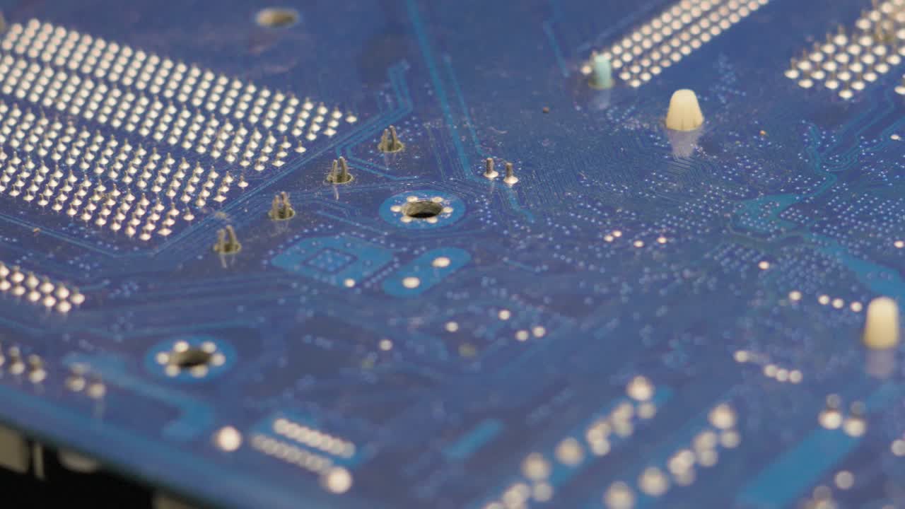 천장 컴퓨터 영원한 구성 요소 메인보드 뒷면