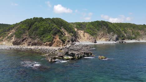 陽光明媚的海邊景色 陽光明亮的海邊