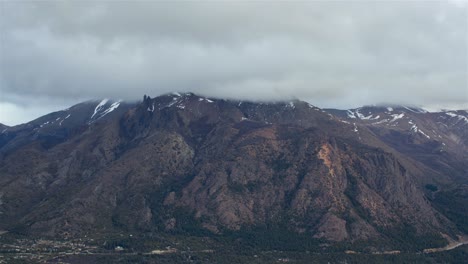 Time-Lapse-Of-Cerro-Ventana-In-Bariloche,-Argentina