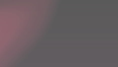 animación de desenfoques rosados en movimiento sobre fondo gris