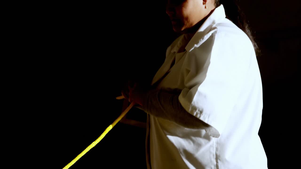 로프 제조 산업 에서 일 하는 노동자 4k