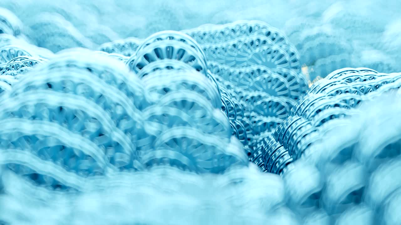 추상적인 파동형 4k uhd 애니메이션