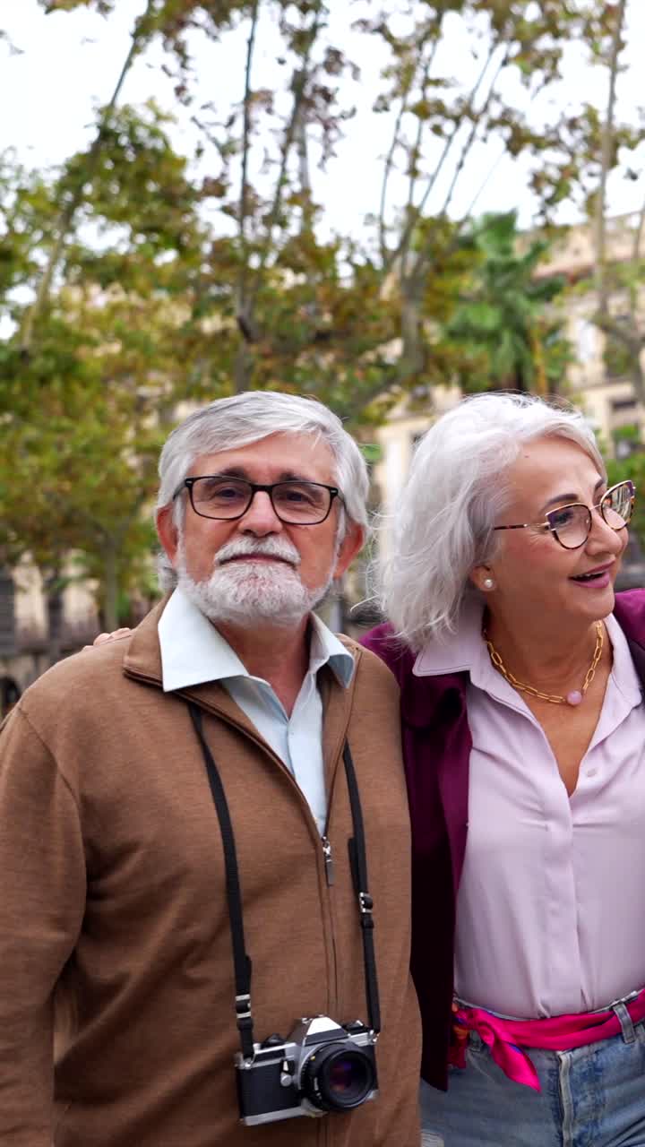 Group of Happy Older People Outdoors