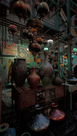 moroccan pottery market