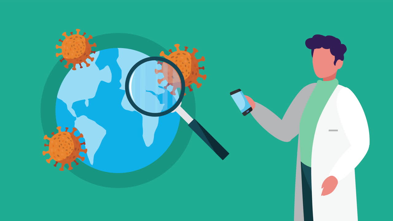 스마트폰과 의사와 함께 온라인 건강 기술