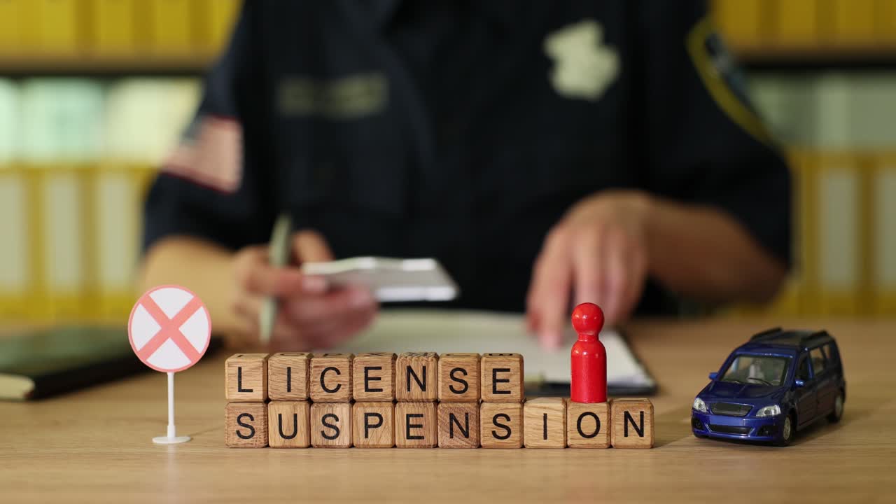 License Suspension Concept