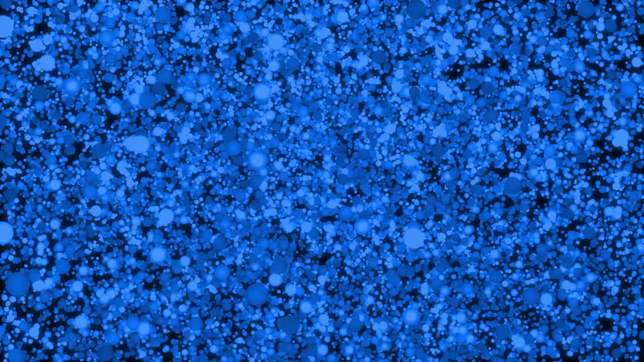 중간 크기의 점 공이 움직이는 애니메이션 모션 그래픽