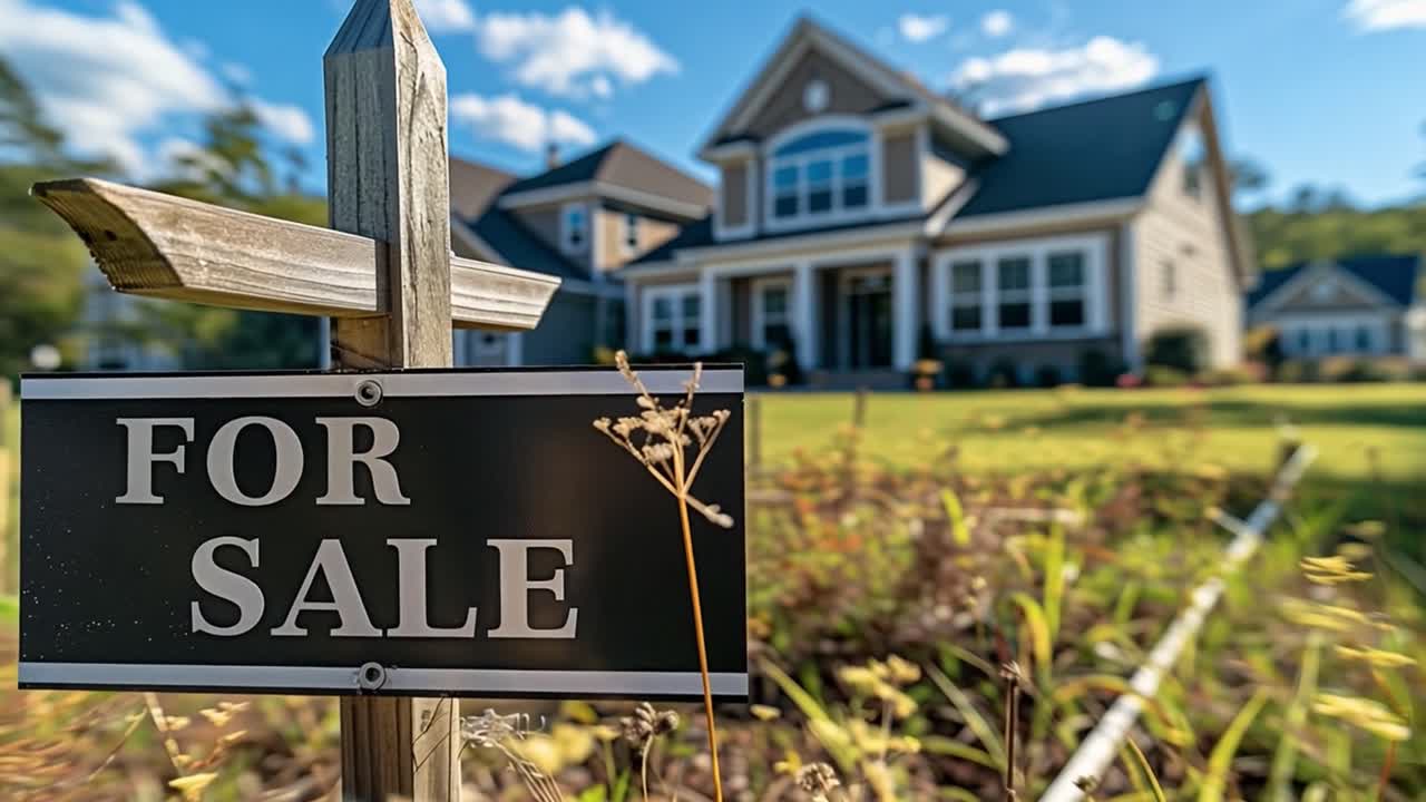 Picturesque Houses with Lush Green Lawns