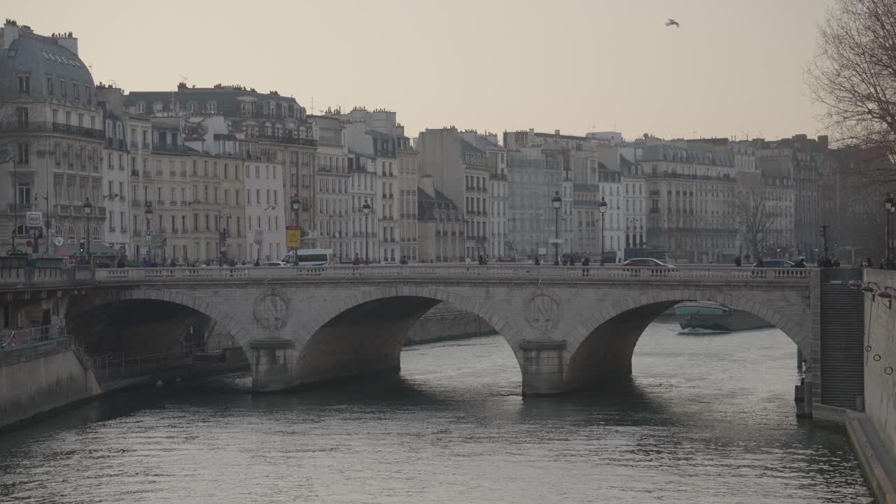 Bridge over the Seine in Paris