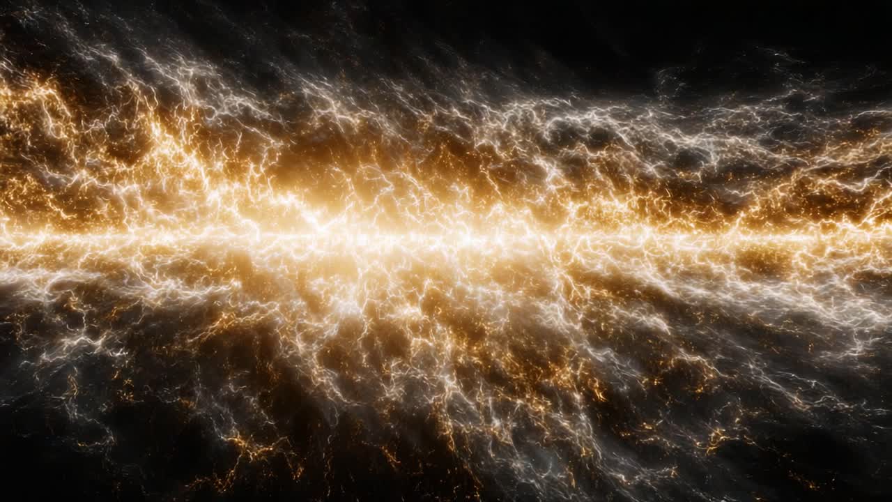 A Stunning Visual Representation of Energy Flow, Showcasing Magical Pulses of Light and Electrifying Patterns that Create an Enigmatic Cosmic Landscape of Power and Motion