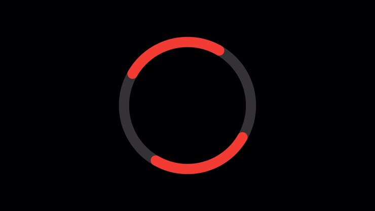 Dashed Circle Progress Loading Loop