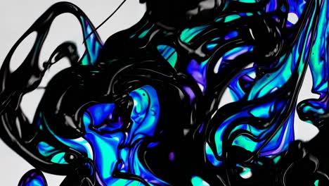 remolinos de tinta abstractos
