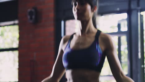 she never skips training