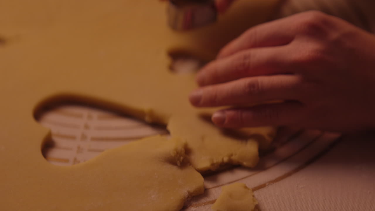Making Heart-Shaped Cookies