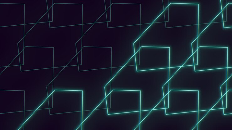 Motivo a griglia blu, un elemento di design accattivante per siti web e app