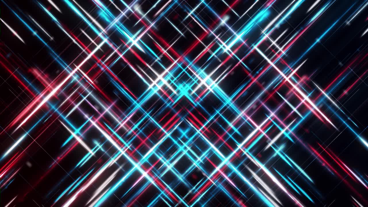 Abstract Glowing Lines Background
