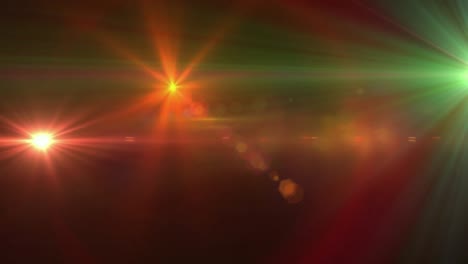 animation of glowing red and green lights