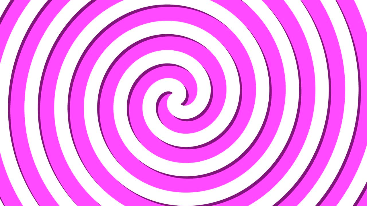 Linee a spirale astratte, sfondo generato al computer, sfondo con rendering 3D, stile cartone animato