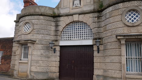 shrewsbury prison gates,england ,18th-century jail