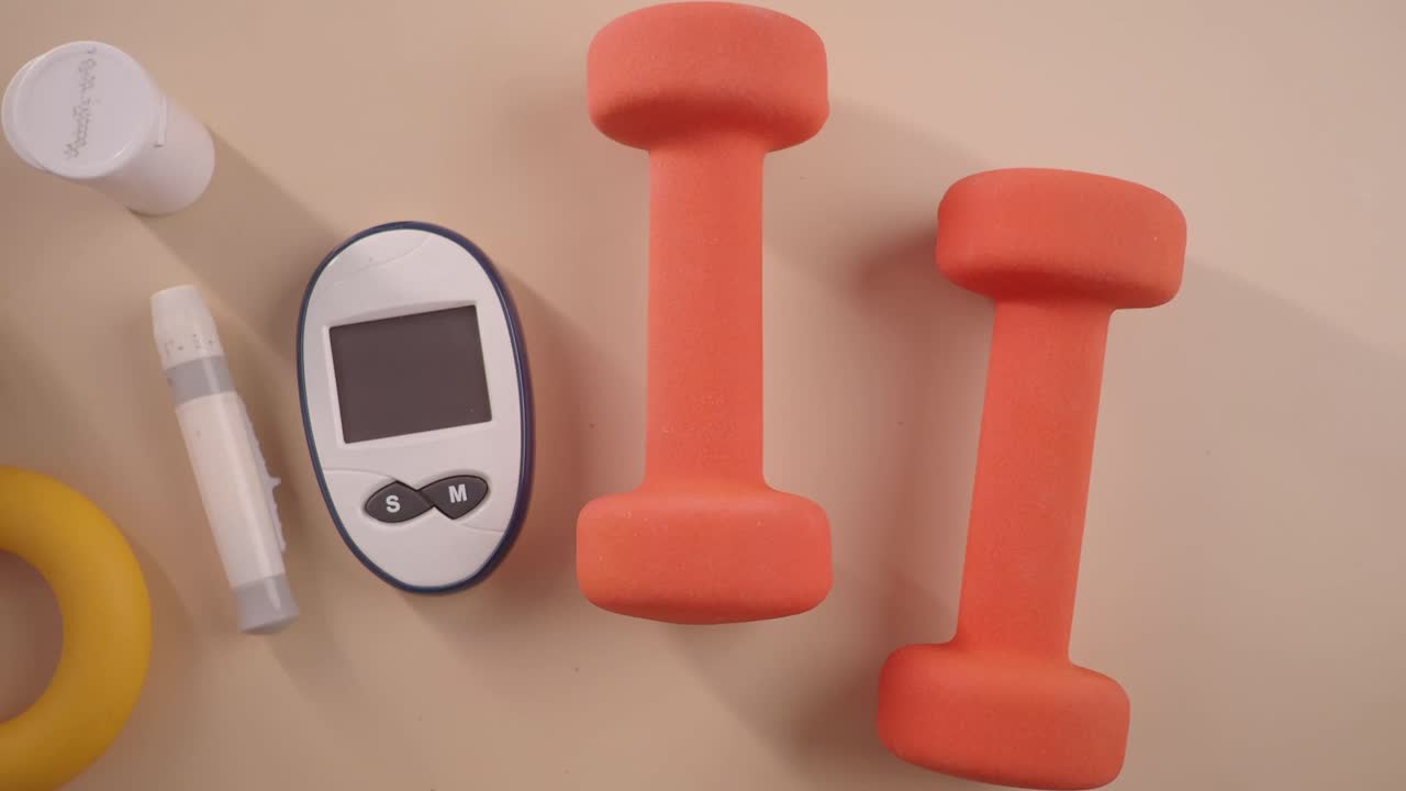Articoli usati per il controllo del diabete e il fitness