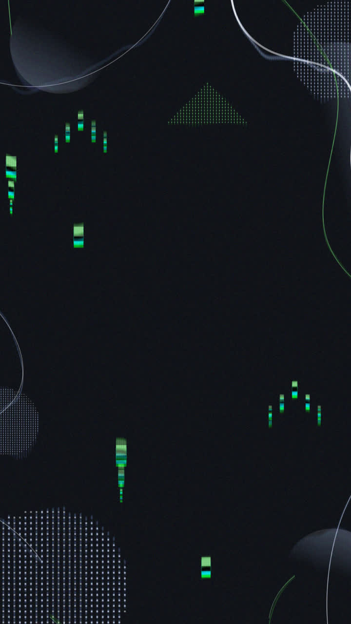 Motion Graphic of Modern background with abstract shapes