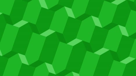 patrón geométrico verde