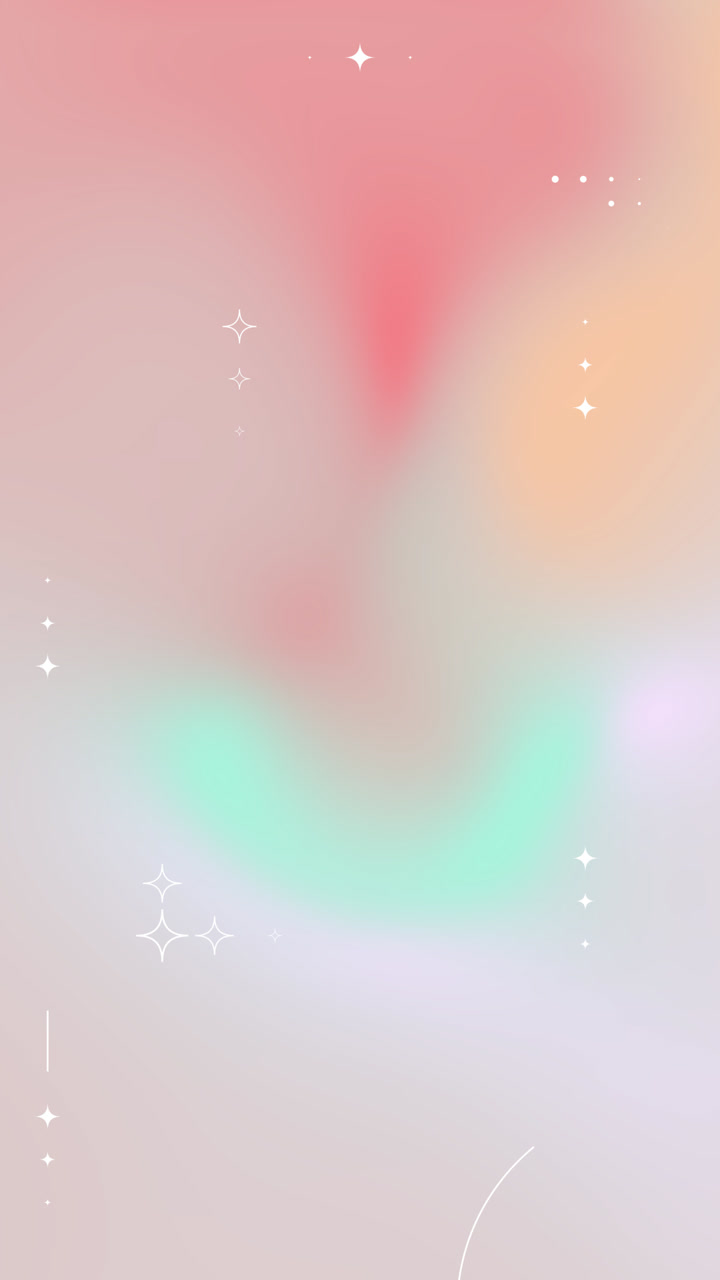 Abstract Pastel Gradient Background with Sparkles