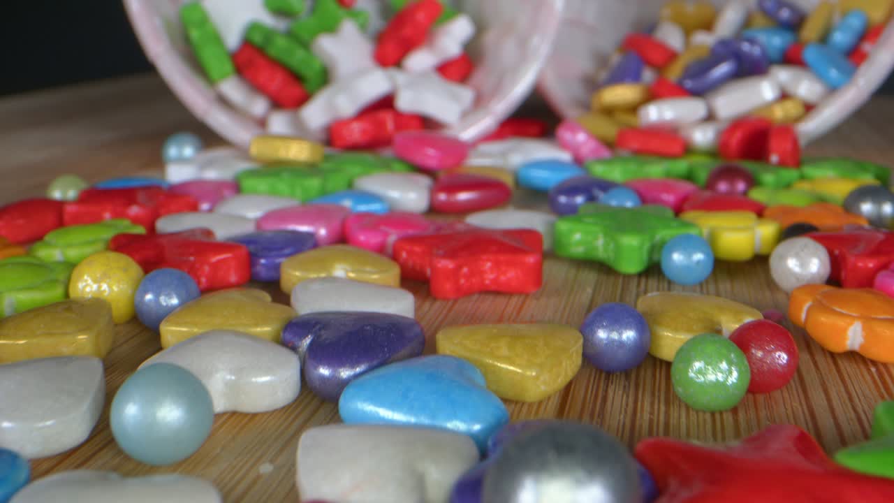 deliciosos dulces de color