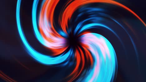 colores azules y rojos abstractos en un fondo oscuro