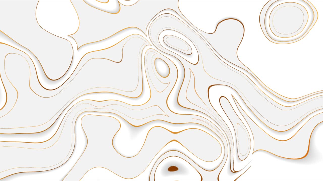 fondo de movimiento abstracto de patrón ondulado líquido gris y dorado