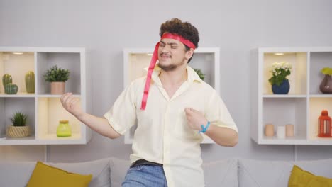 es un músico gracioso.