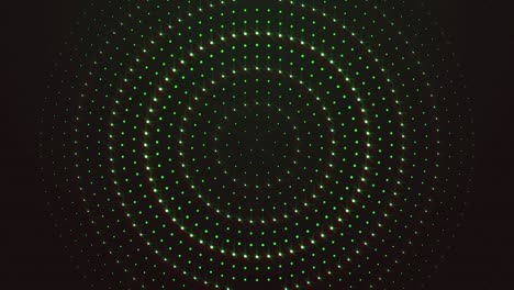 círculo 4k de fondo claro de color verde