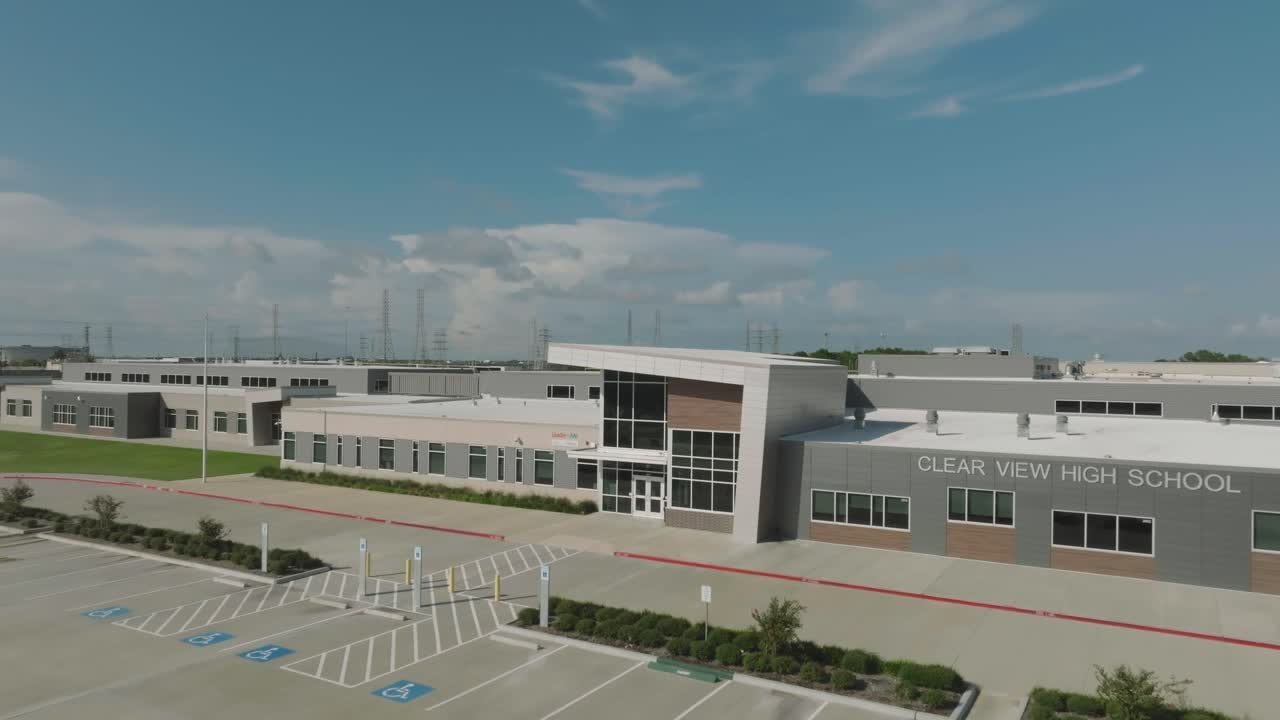 Aerial View of Clear View High School