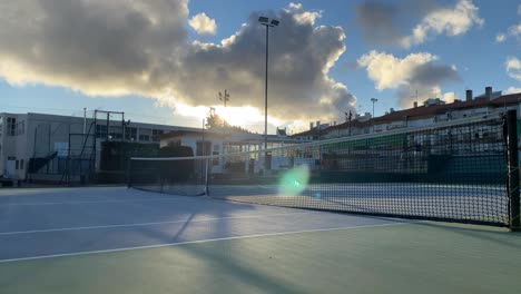 Sunrise-timelapse-in-mountain-Big-sun-close-uo-and