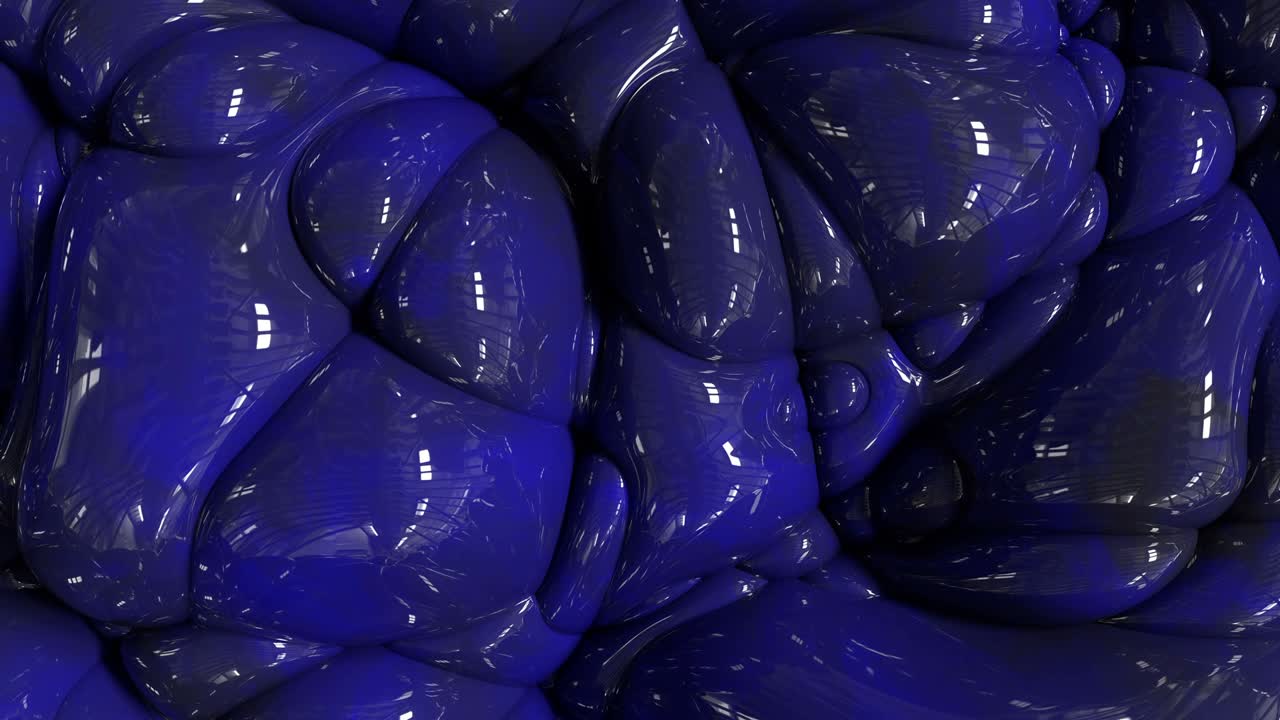 3d 루프 추상 액체 배경, 파동이있는 파동 표면, 트렌디한 활기찬 구부러진 텍스처, 패션 섬유, 모션 그래픽 디자인, 애니메이션 탄력적인 텍스처.