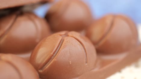 caramelos de chocolate