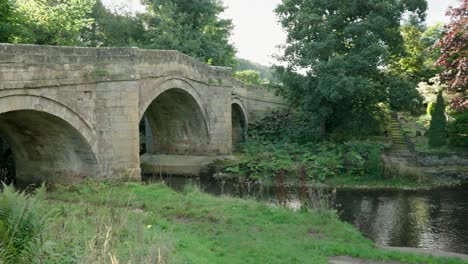 rievaulx bridge, an 18th century stone bridge of three arches