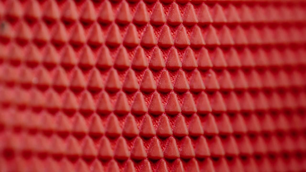 стабильные движения камеры и смена фокуса для наилучшей перспективы этого красивого красного узора, снятого на камеру sony a7iii и макрообъектив 90 мм