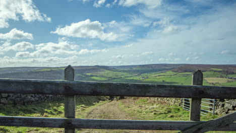 oakley walls, motion timelapse, gate, ancient trod, north york moors