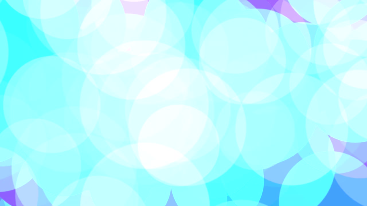 다채로운 움직이는 원 모양의 배경 이미지