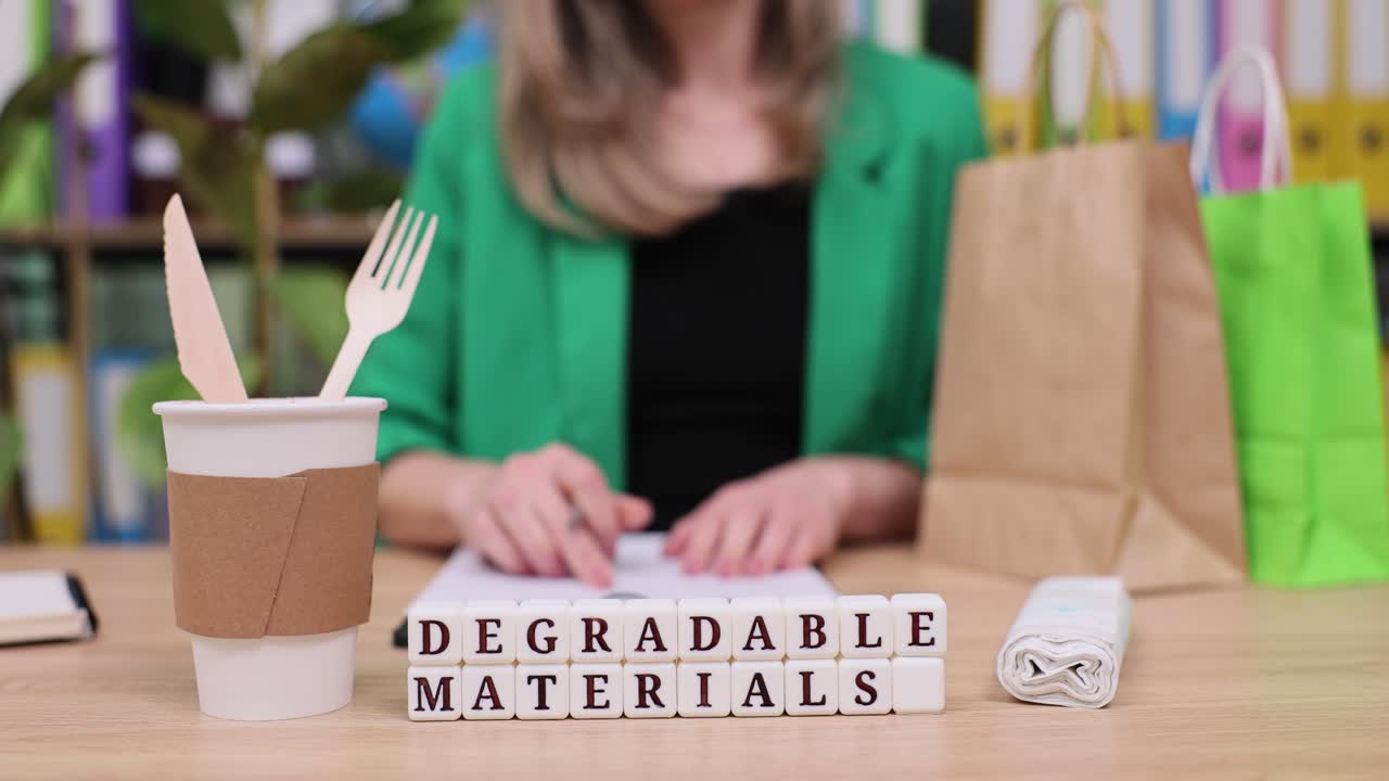 Degradable Materials and Sustainable Practices