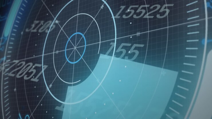 Animation of scanning scopes over grid