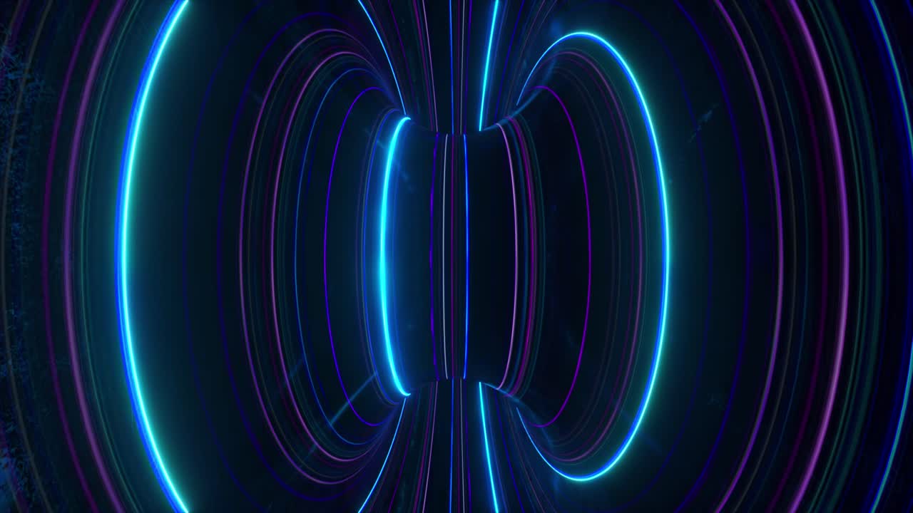 Neon Tunnel Visuals