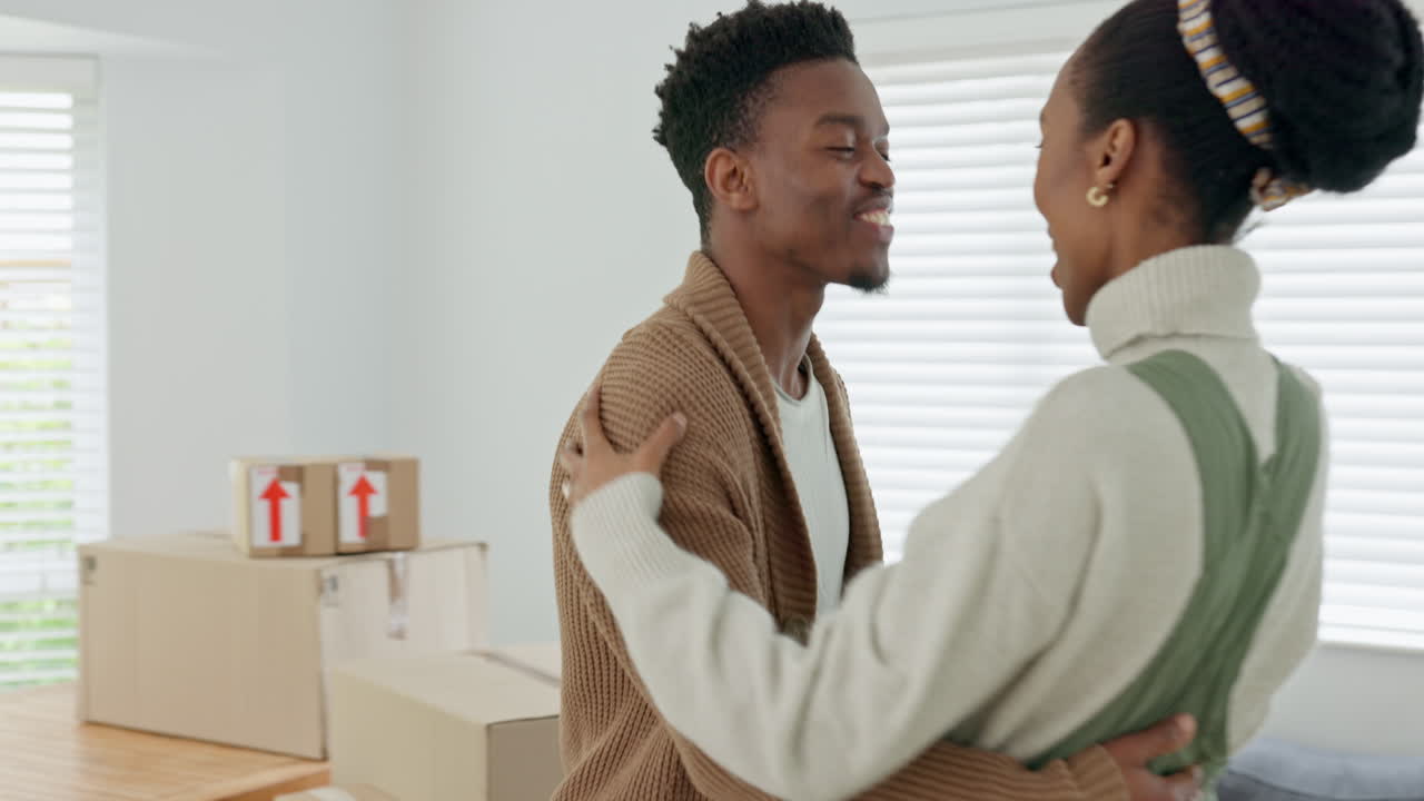 Love, dance and property with couple