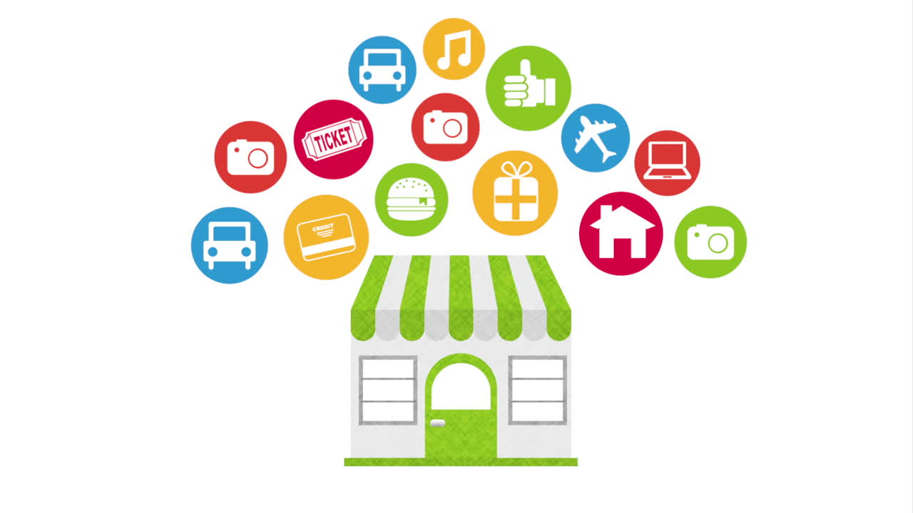 tienda minorista en línea con varios servicios