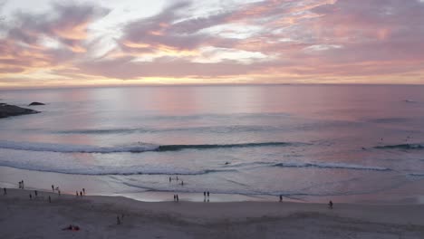 Llandudno-Strand-Am-Abend